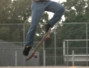 A nice ollie taken from skateology video