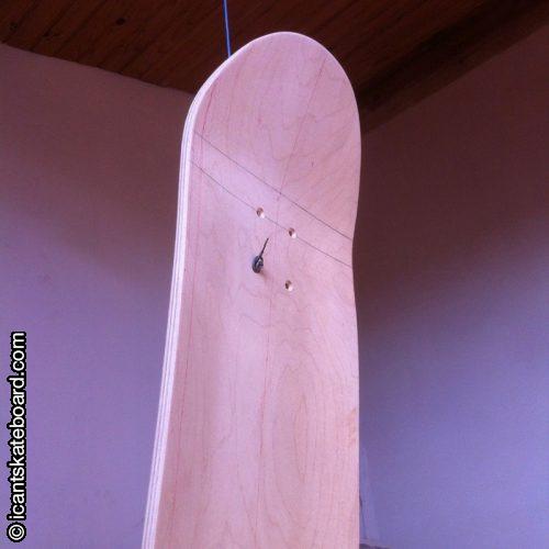 My Homemade Skateboard Deck I can't skateboard